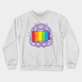 Pennsylvania Mandala Pride Crewneck Sweatshirt